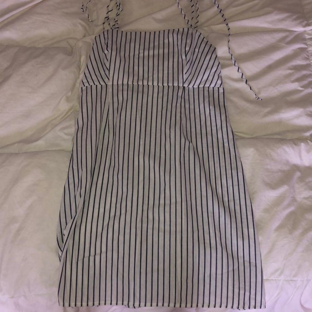 Women’s striped spaghetti strap dress